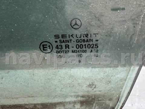 Стекло двери передней левой Mercedes E W210, 1999 г., арт. B93577147, фото 2