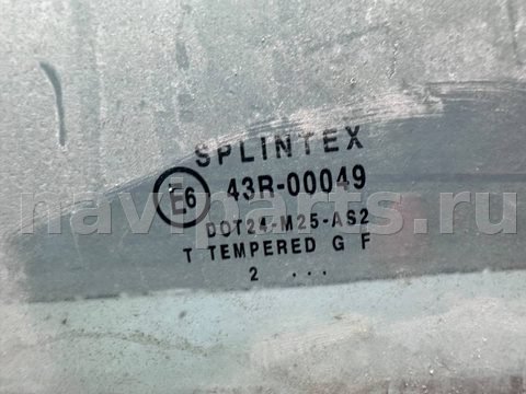 Стекло двери передней левой Opel Astra F, 1992 г., арт. B93701131, фото 2
