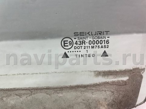 Стекло двери передней левой Seat Ibiza, 2001 г., OEM 6K3845201B, арт. B97961927, фото 2