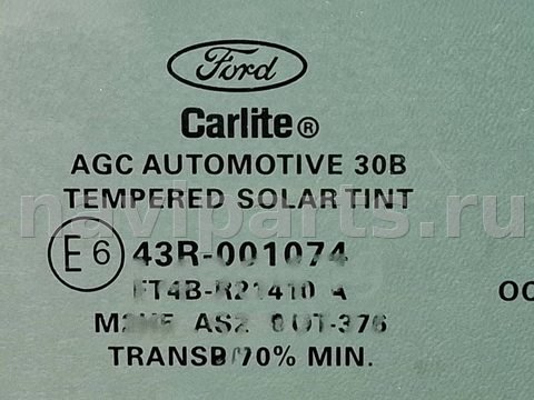 Стекло двери передней правой Ford Edge, 2020 г., OEM FT4BR21410A, арт. 319553, фото 4