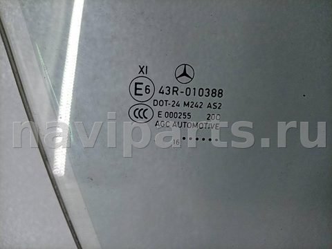 Стекло двери передней правой Mercedes S W222, 2016 г., арт. 35303, фото 2