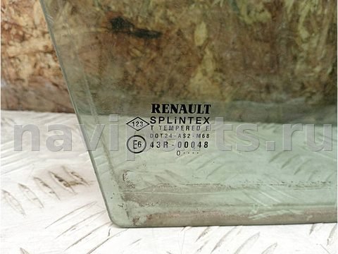 Стекло двери передней правой Renault Scenic, 1998 г., арт. A27363, фото 2