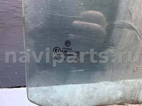 Стекло двери передней правой Volkswagen Golf, 1990 г., OEM 191837571A, арт. B111250091, фото 2