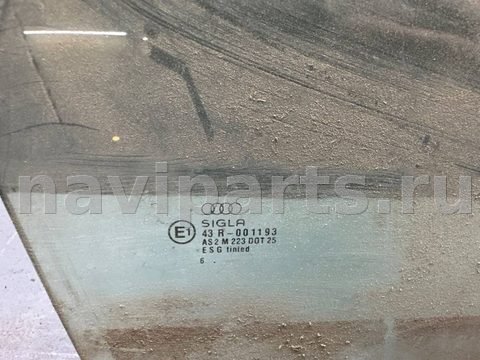 Стекло двери передней правой Audi A4 B5, 1997 г., OEM 8D0845202, арт. B111251533, фото 2