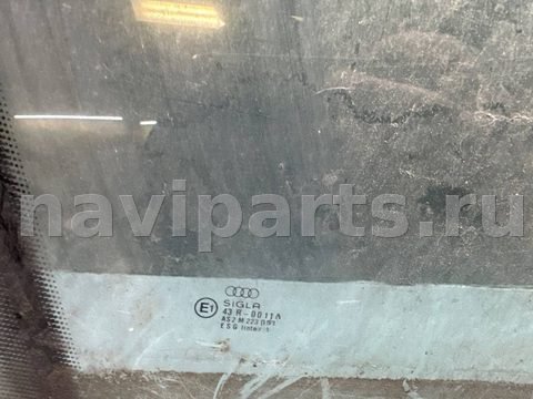 Стекло двери передней правой Audi 100 C4, 1994 г., OEM 4A0845022A, арт. B111252492_2, фото 3