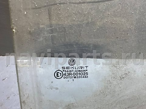 Стекло двери передней правой Volkswagen Transporter T4, 1996 г., арт. B112009665, фото 2
