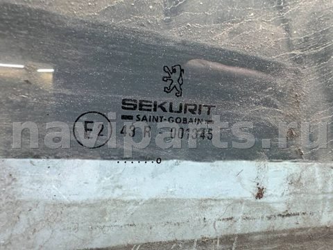 Стекло двери передней правой Peugeot 607, 2000 г., арт. B112014161, фото 2