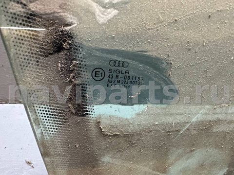 Стекло двери передней правой Audi 80 B4, 1995 г., арт. B112015195, фото 2