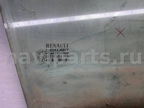 Стекло двери передней правой Renault Laguna, 1997 г., OEM 7701467577, арт. B113474857, фото 2