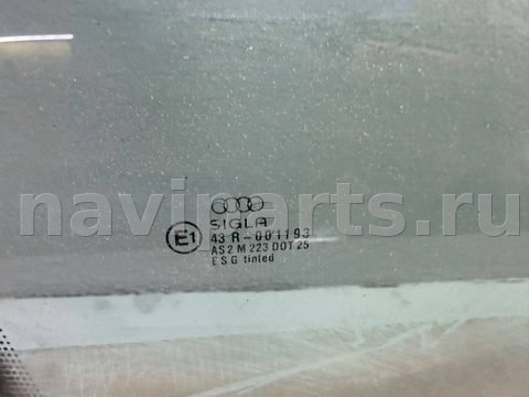Стекло двери передней правой Audi 80 B3, 1990 г., OEM 893845022D, арт. B113475274, фото 2