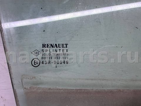 Стекло двери передней правой Renault Scenic, 2006 г., арт. B113538736, фото 2