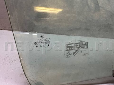 Стекло двери передней правой Volkswagen Transporter T4, 1993 г., арт. B113539552, фото 2