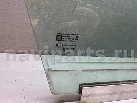 Стекло двери передней правой Opel Vectra C, 2007 г., OEM 24449811, арт. B113540501, фото 2
