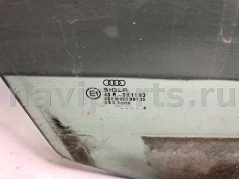 Стекло двери передней правой Audi A4 B5, 1996 г., арт. B21153847, фото 2