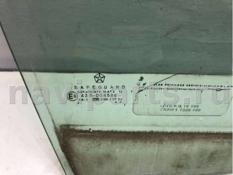 Стекло двери передней правой Chrysler PT-Cruiser, 2002 г., OEM 05067014AA, арт. B28806425, фото 2