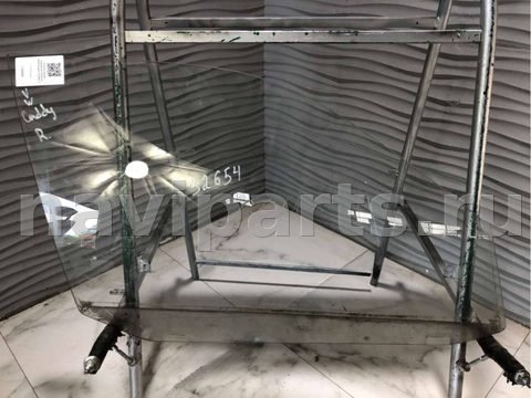 Стекло двери передней правой Volkswagen Caddy, 1995 г., OEM 6K4845202, арт. B32654