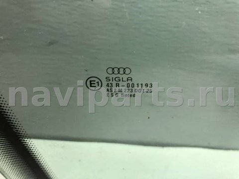 Стекло двери передней правой Audi 80 B3, 1990 г., OEM 893845022D, арт. B35392, фото 2