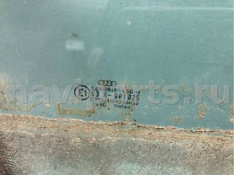 Стекло двери передней правой Audi 80 B3, 1988 г., OEM 893845022D, арт. B55423307, фото 2