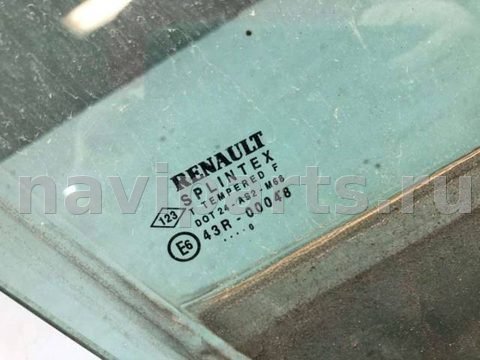 Стекло двери передней правой Renault Scenic, 2001 г., арт. B58179267, фото 2