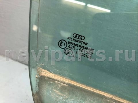 Стекло двери передней правой Audi A3 8P, 2004 г., OEM 8P3845202, арт. B67493448, фото 2