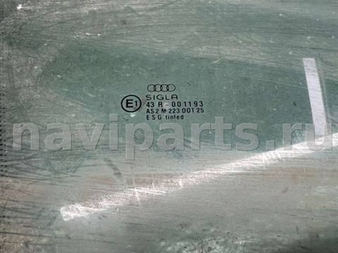 Стекло двери передней правой Audi 80 B4, 1991 г., OEM 893845022D, арт. B85353089_2