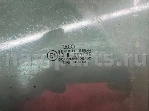 Стекло двери передней правой Audi 100 C3, 1990 г., арт. B85940019, фото 2