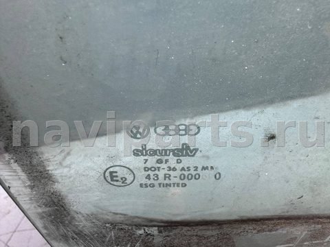 Стекло двери передней правой Volkswagen Jetta, 1992 г., OEM 193845202, арт. B93473135_2