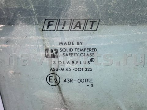 Стекло двери передней правой Fiat Punto, 1995 г., арт. B93551196, фото 2