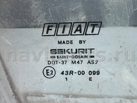 Стекло двери передней правой Fiat Tempra, 1991 г., арт. B93551272, фото 2