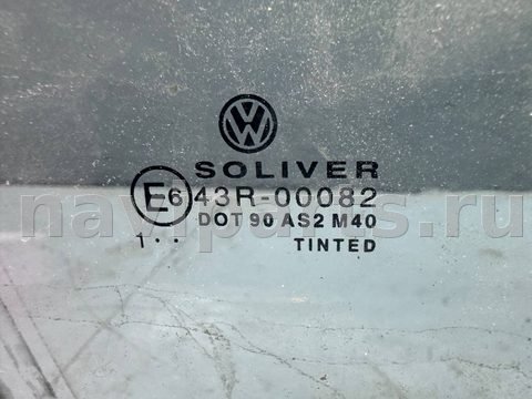 Стекло двери передней правой Volkswagen Passat B5, 2001 г., арт. B93559344, фото 2