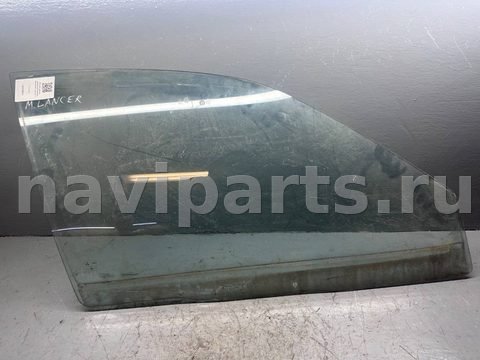 Стекло двери передней правой Mitsubishi Lancer, 1996 г., арт. B93559523