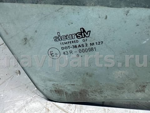 Стекло двери передней правой Opel Kadett, 1990 г., арт. B93563590, фото 2