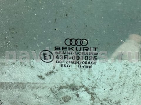 Стекло двери передней правой Audi 80 B4, 1991 г., OEM 893845022D, арт. B93570437_2