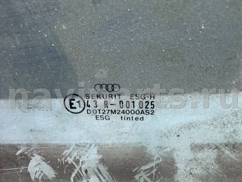 Стекло двери передней правой Audi 80 B4, 1991 г., OEM 893845022D, арт. B93570834_2