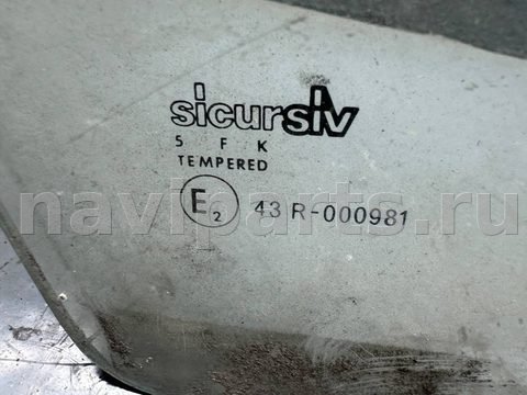 Стекло двери передней правой Opel Kadett, 1987 г., арт. B93577059, фото 2