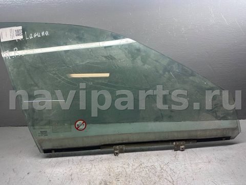 Стекло двери передней правой Renault Laguna, 1996 г., арт. B93609429
