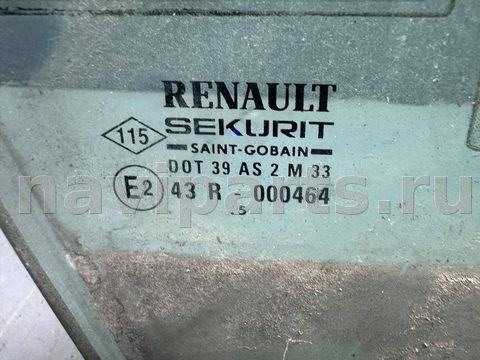 Стекло двери передней правой Renault Laguna, 1996 г., арт. B93609429, фото 2