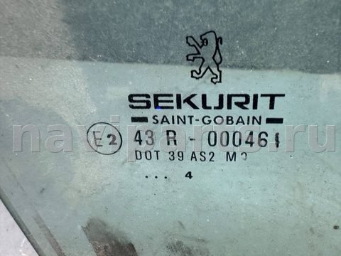 Стекло двери передней правой Peugeot 405, 1994 г., арт. B93609582, фото 2