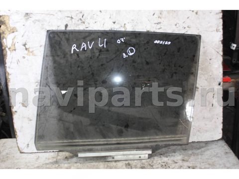 Стекло двери задней левой Toyota RAV4, 2007 г., арт. 002129