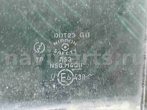 Стекло двери задней левой Mazda Premacy, 2002 г., арт. 002304, фото 2