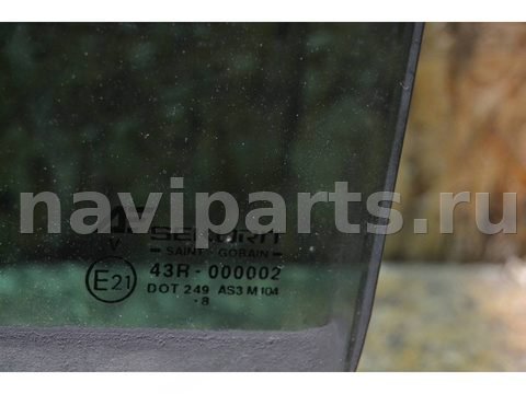 Стекло двери задней левой Volkswagen Sharan, 1998 г., арт. 015730, фото 2