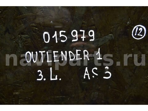 Стекло двери задней левой Mitsubishi Outlander, 2004 г., арт. 015979, фото 3
