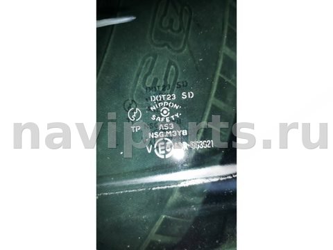 Стекло двери задней левой Mazda Premacy, 2002 г., арт. 04777