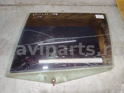 Стекло двери задней левой BMW 3 E46, 1998 г., арт. 106516