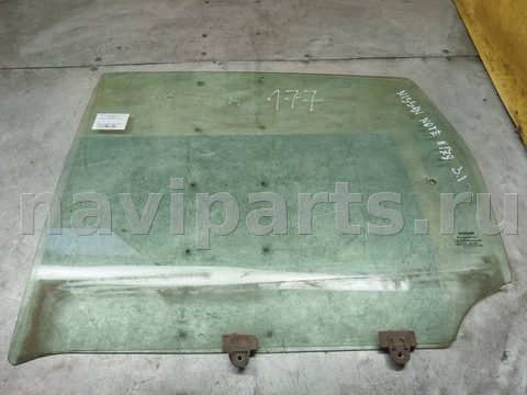 Стекло двери задней левой Nissan Note, 2005 г., арт. 107772
