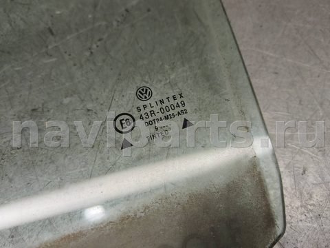 Стекло двери задней левой Volkswagen Golf, 1997 г., арт. 107967, фото 2