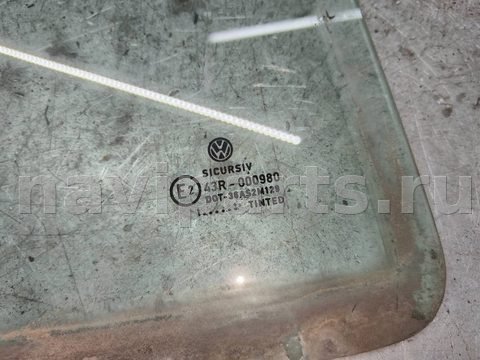 Стекло двери задней левой Volkswagen Golf, 1997 г., арт. 113171, фото 2