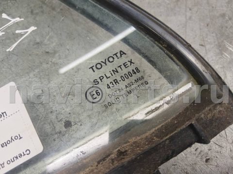 Стекло двери задней левой Toyota Corolla E120/E130, 2002 г., арт. 114513, фото 2