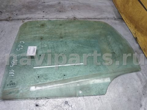 Стекло двери задней левой Citroen C3, 2002 г., арт. 114608