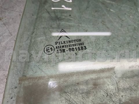 Стекло двери задней левой Citroen C3, 2002 г., арт. 114608, фото 2